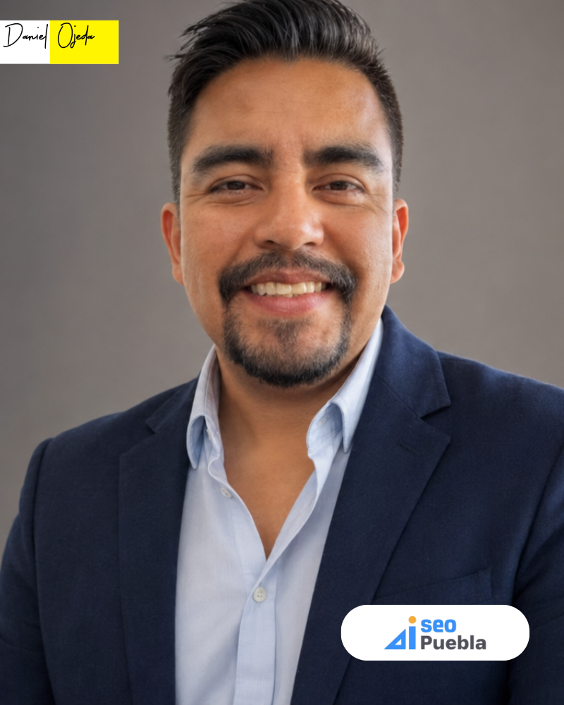Daniel Ojeda, consultor de SEO, Growth y marketing conversacional en Puebla